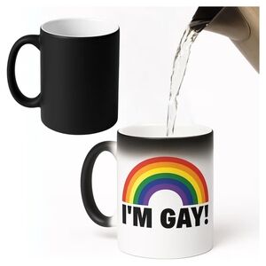 Rainbow Pride Color Changing Mug